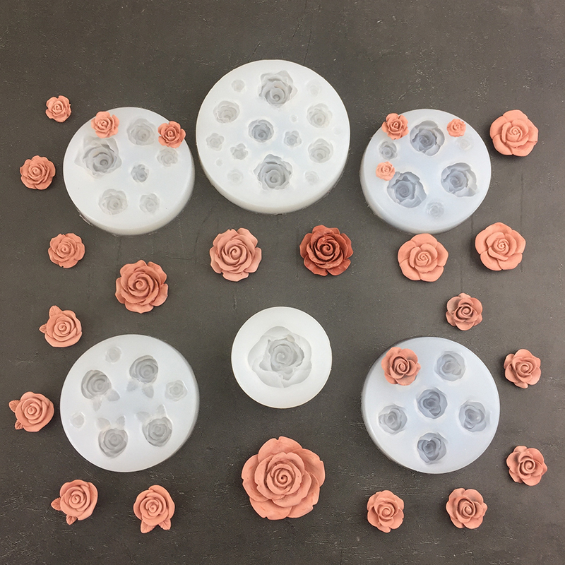 Candle Making Supplies Kit - 3d Rosen blumen form Blatt Silikon