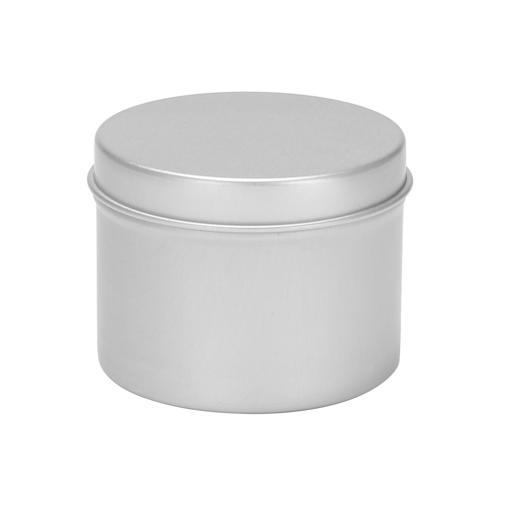 Black Tin Candle - 48er-Pack Runde Metall-Dosen, Kerzendosen, Schwarze Aluminiumbehälter,