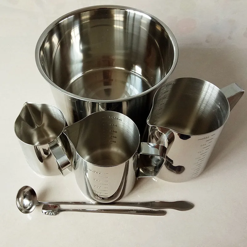 Candle Wax Scale - DIY Kerzen herstellung Handwerkzeug, Edelstahl becher,