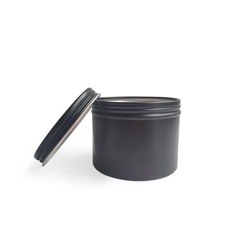 Black Tin Candle - 12/24Pcs Runde Metall Zinn Box Kerze