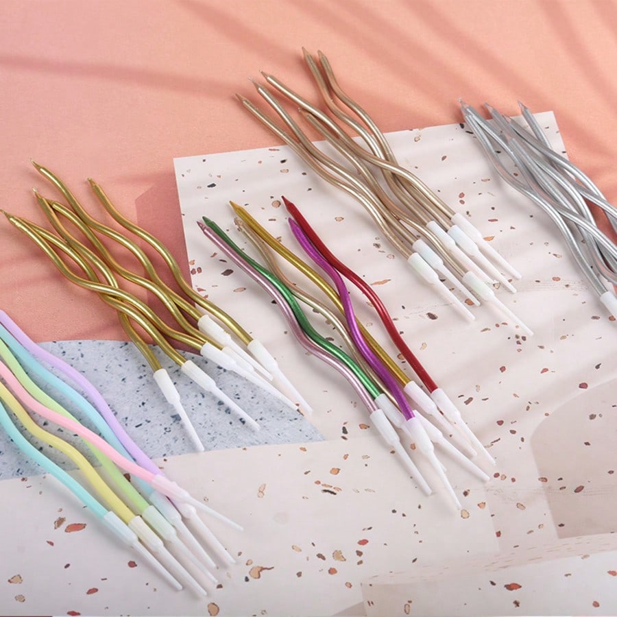 6 Stück/Box Gebogene Geburtsta – Candle Supplies Usa Bewertung und Preis