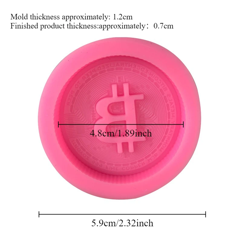 1/3 Stück Bitcoin-Logo Seifenf – Candle Making Supplies Kit Bewertung und Preis