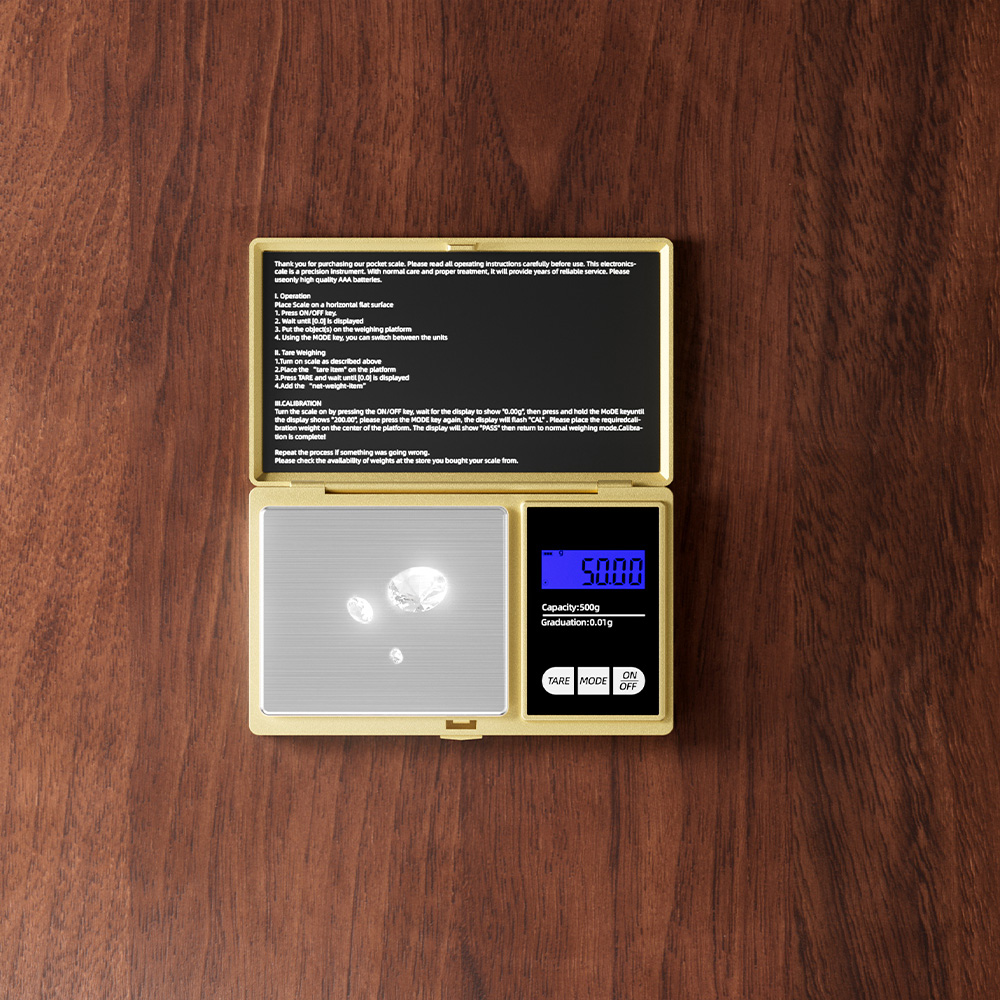 Goldene kleine mechanische Waa – Candle Wax Scale Bewertung und Preis