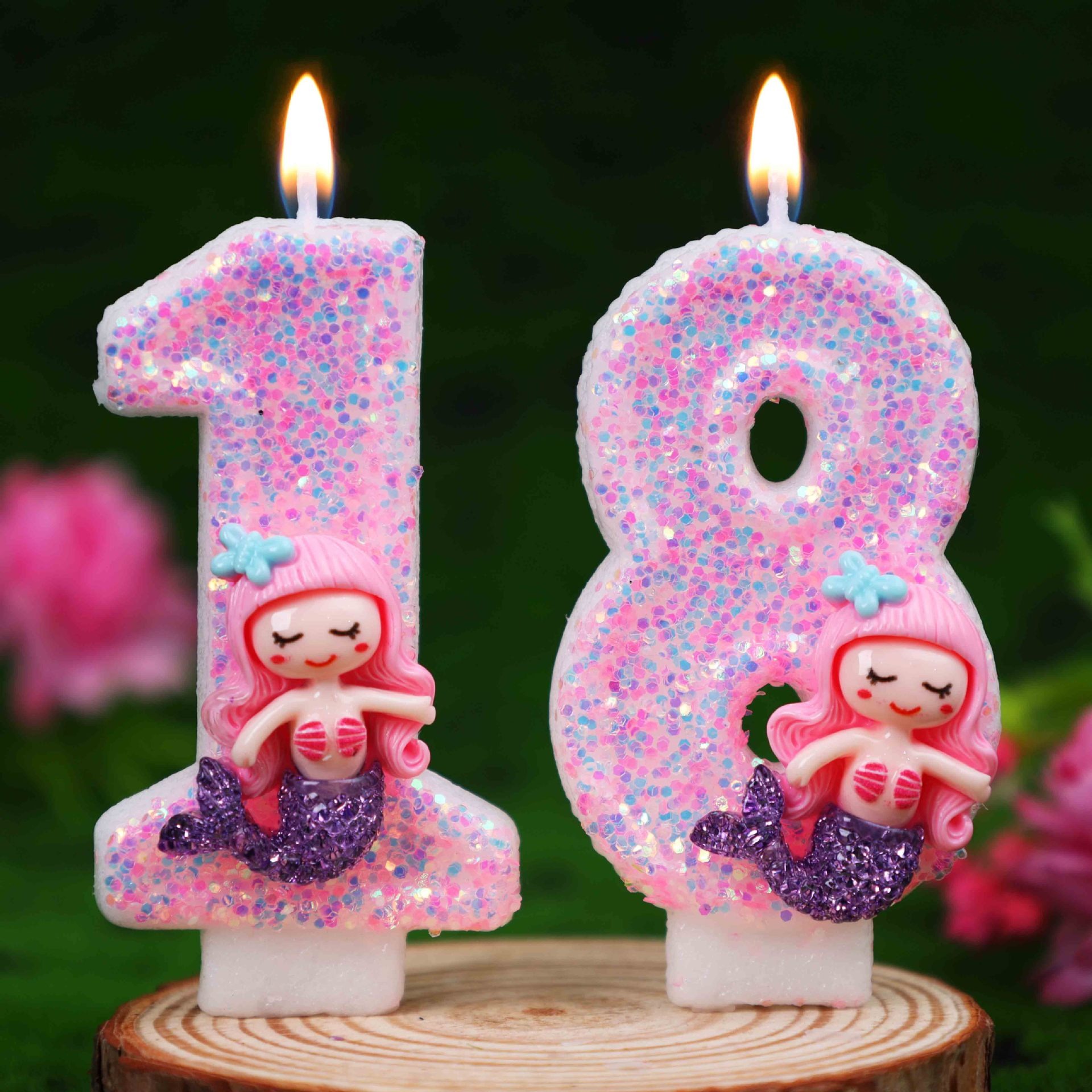 Kreative Rosa Meerjungfrau 0-9 – Candle Supplies Usa Bewertung und Preis
