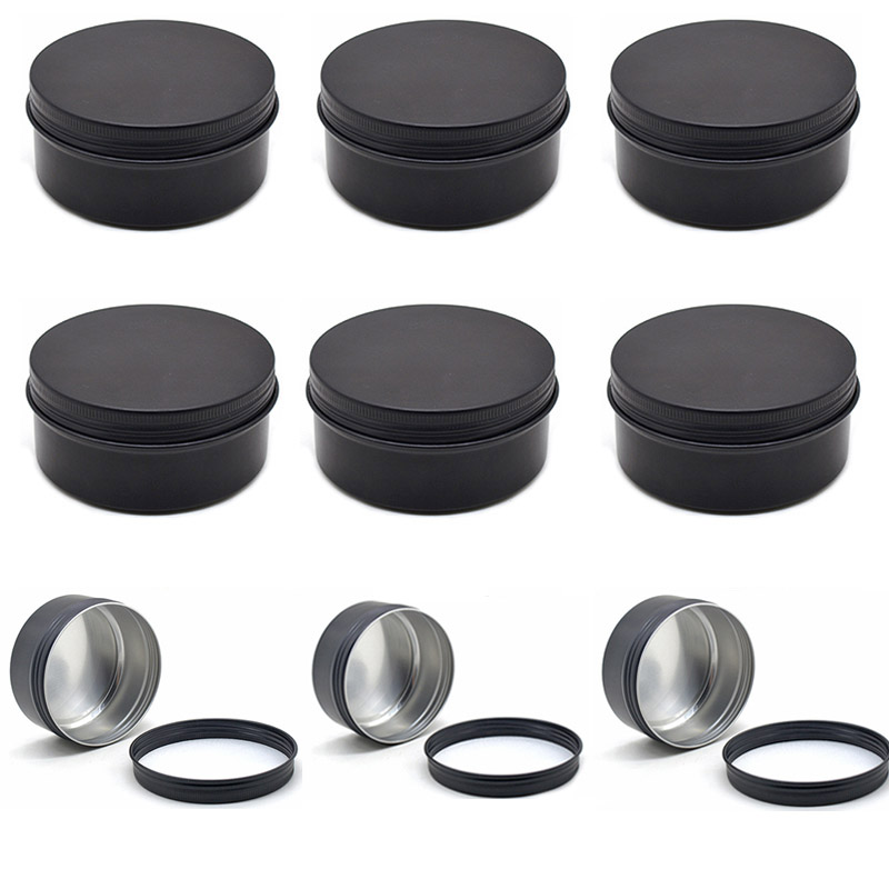 Schwarze Leere Runde Aluminium – Black Tin Candle Bewertung und Preis