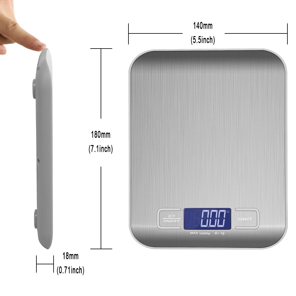 5 kg/10 kg 1 g Tragbare Küchen – Candle Wax Scale Bewertung und Preis
