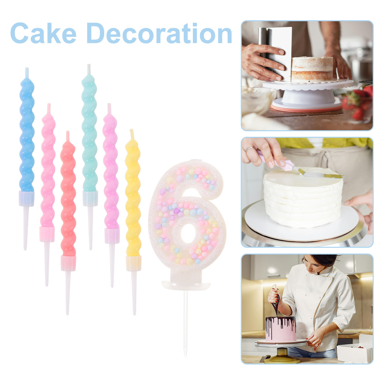 13-teiliges Set Bunte Spiral-G – Candle Supplies Usa Bewertung und Preis
