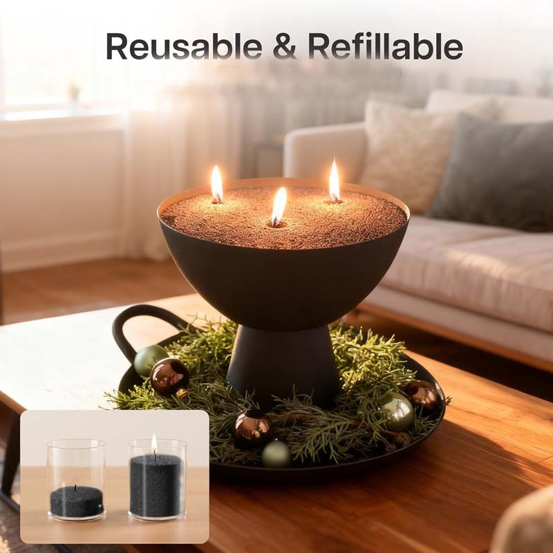 Schwarzer Kerzensand mit Docht – Candle Supplies In Bulk Bewertung und Preis