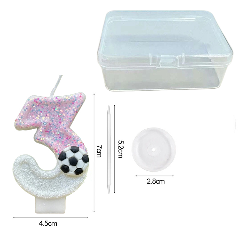 Rosa-Weiße Pailletten Sport Fu – Candle Supplies Usa Bewertung und Preis