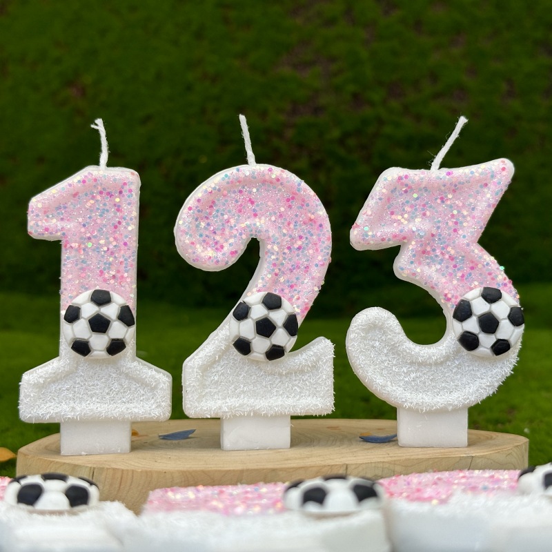 Rosa-Weiße Pailletten Sport Fu – Candle Supplies Usa Bewertung und Preis