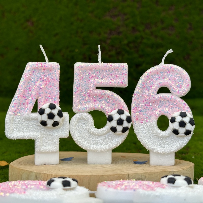 Rosa-Weiße Pailletten Sport Fu – Candle Supplies Usa Bewertung und Preis